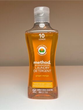 Method Ginger Mango 4X Concentrated Laundry Detergent - Orange
